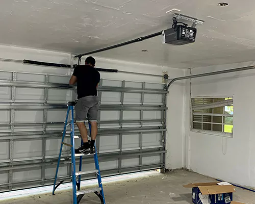 Residential Garage Door Torsion Spring Installation in Hempstead, NY